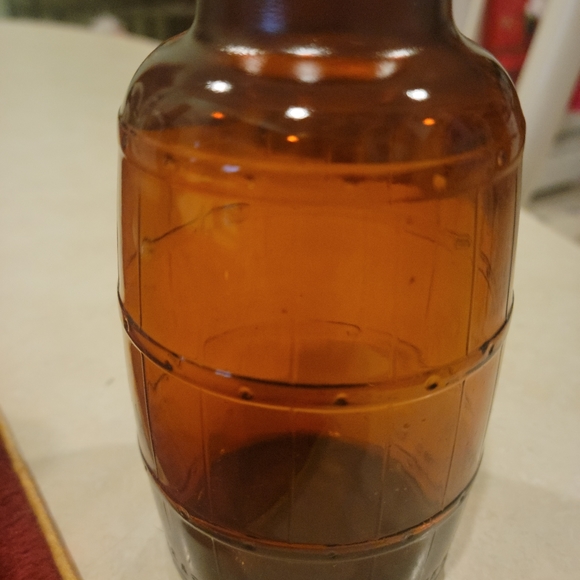 BROWN GLASS BOTTLE - Picture 4 of 4